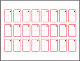 RFID PerLam (inlay) 3*8